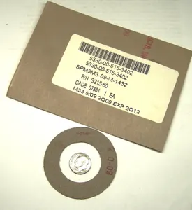 NORTHROP GRUMMAN E2C CENTRAL GASKET G215-50 NOS GASKET SYN RUBBER/ CORK 2.375"D